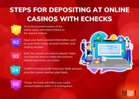 online casinos that accept echeck|online casinos that accept echeck deposits.
